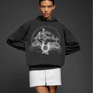 Anine Bing LA Eagle Hoodie - XS - Like New